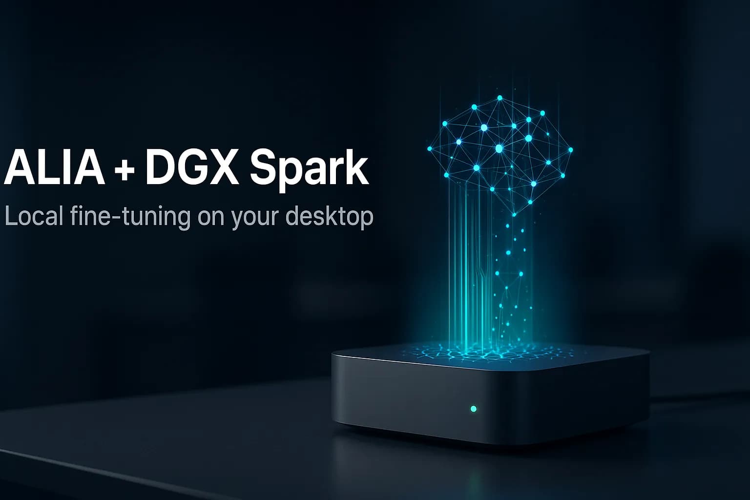 ALIA on NVIDIA DGX Spark: Adapt Spain's State LLM to Your Domain on a mini HPC