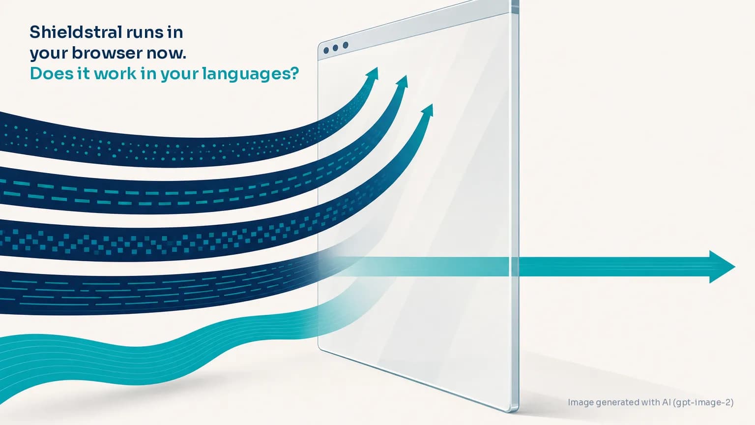 Shieldstral runs in your browser now. Does it work in your languages?