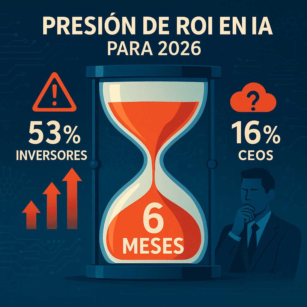 2026: El Año en que la IA debe demostrar valor real, seguridad y eficiencia