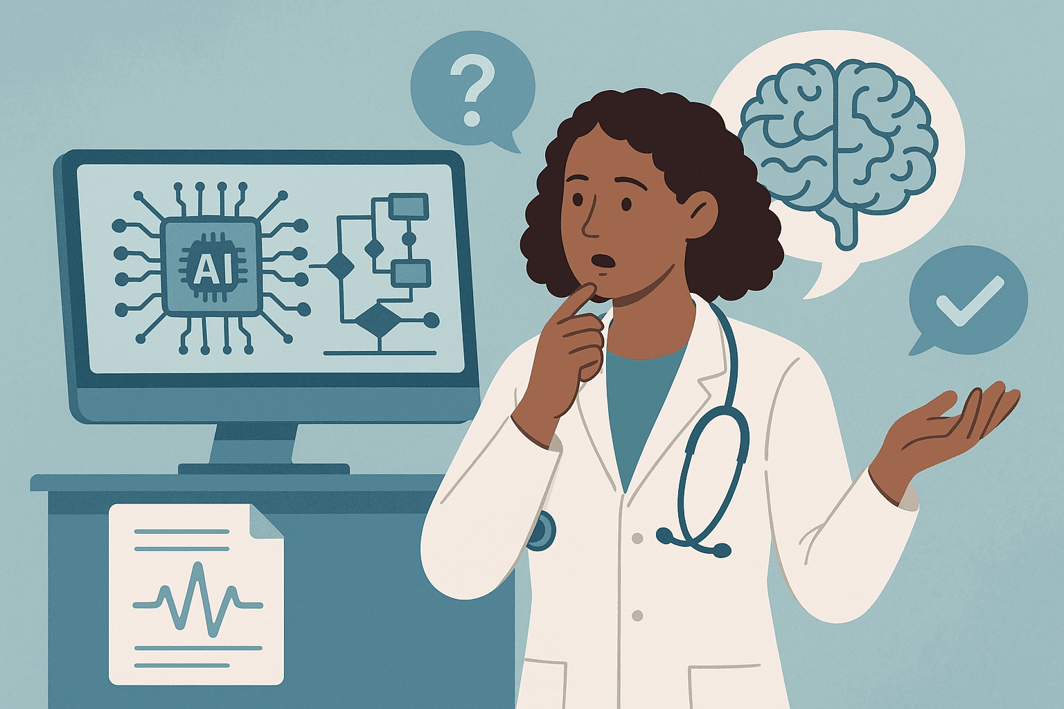 IA en Medicina: Cuando la Precisión no Basta si No se Puede Explicar