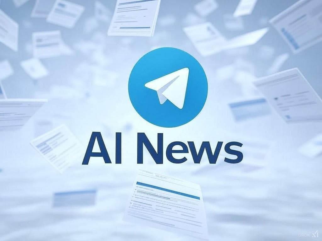 One year keeping you up to date with AI through Telegram 🚀