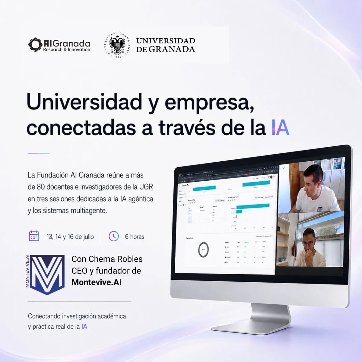 De la Teoría a la Práctica: Formación en IA Agéntica para 80+ Docentes de la UGR