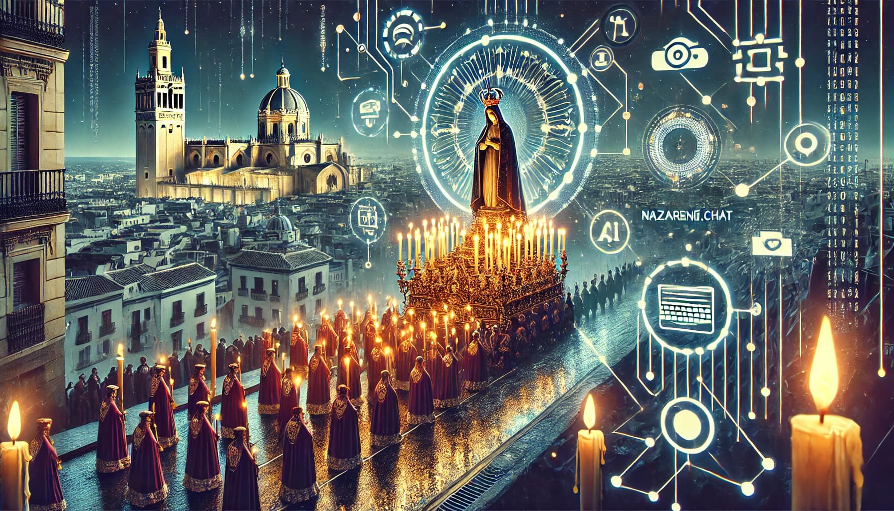 We launched Nazareno.chat, the innovative smart assistant for Holy Week.