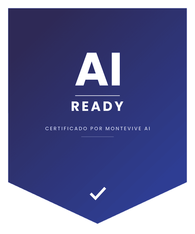 AI Ready Seal, certified by Montevive AI