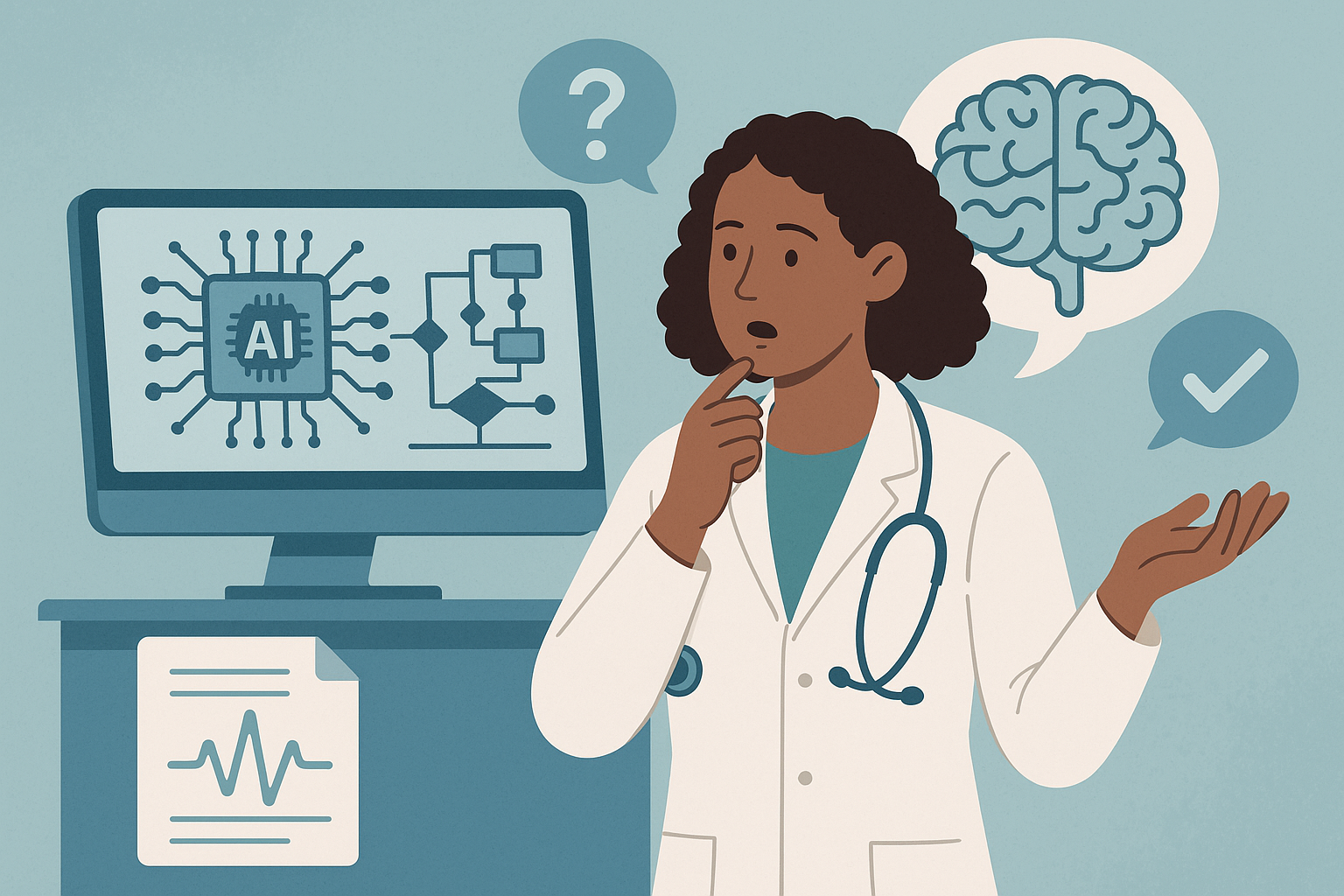 IA en Medicina: Cuando la Precisión no Basta si No se Puede Explicar
