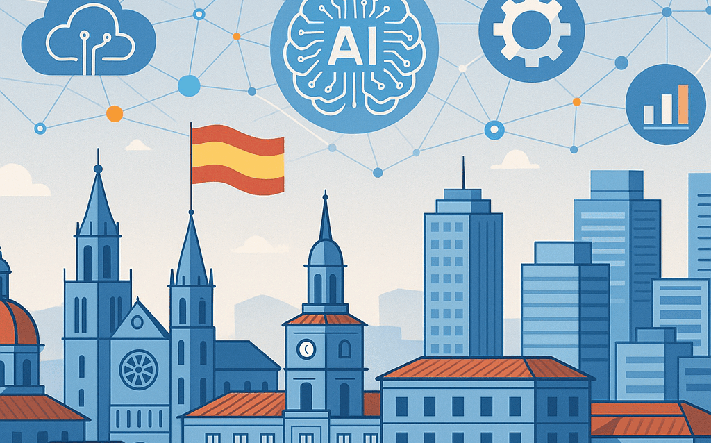 Espana-IA-Transformacion-Digital-Cityscape